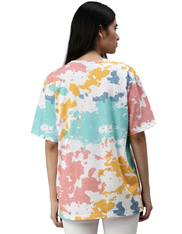 Mickey Oversized Tie-Dye T-Shirt