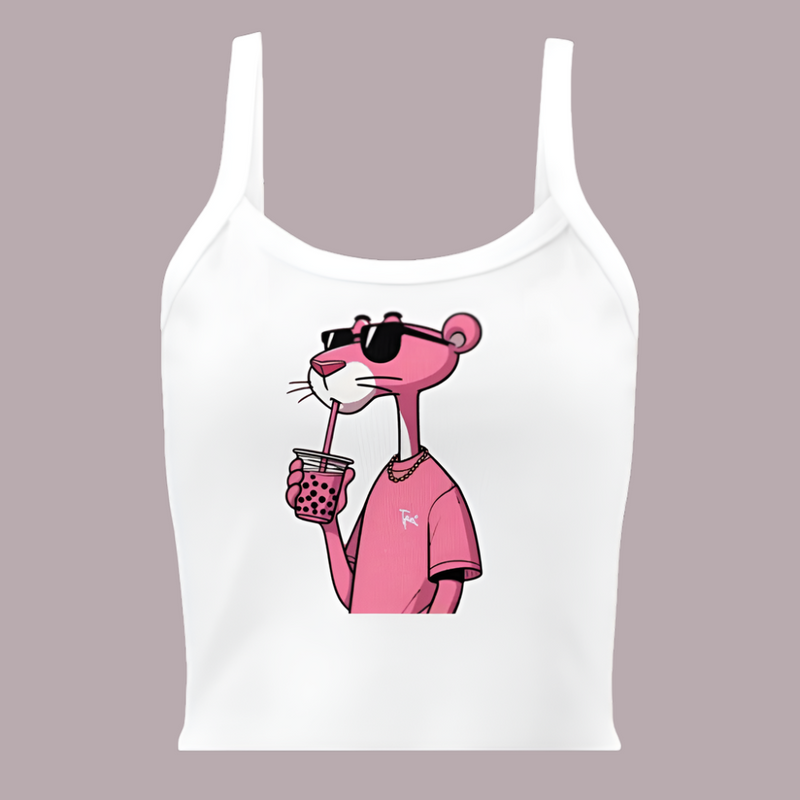 gllogria Soft and breathable micro-rib tank top designed for comfort and style.