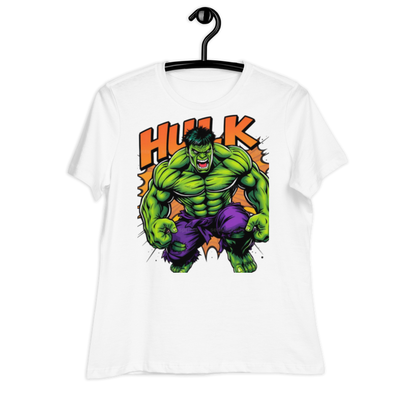 Women's Relaxed Fit T-Shirt – Hulk Print