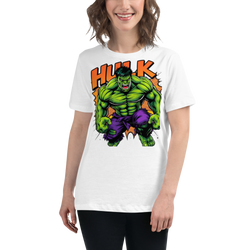 Women's Relaxed Fit T-Shirt – Hulk Print